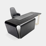 Giorgio Collection Charisma Desk in Black Bubinga burl