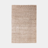 Hand-Woven Luxuriance Glam Rug in Cannelle, a warm dusty pink
