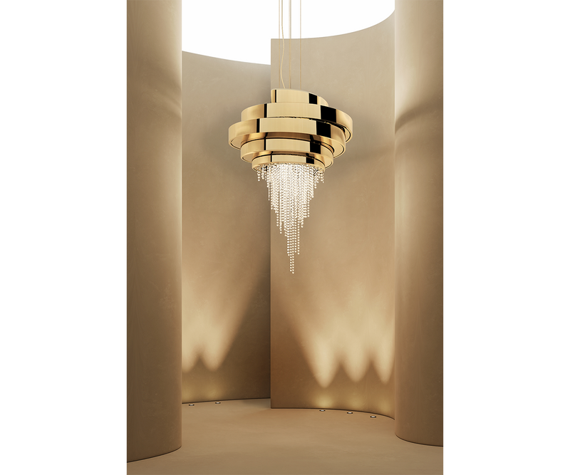 Imperial crystal chandelier - designer lighting, exclusive interiors