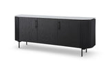 Lantine Marble Buffet - Black Oak