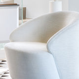 Hampton Swivel Luxury Armchair, close-up detail