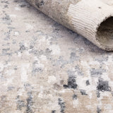Hand-Knotted Mika Wool & Viscose Rug, corner detail
