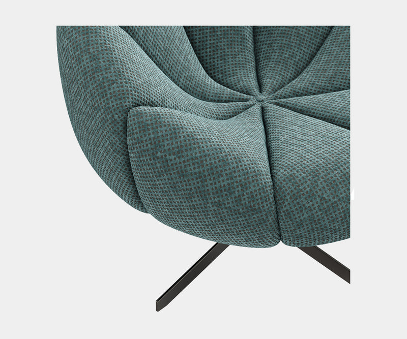 High-End Home Office Furniture: Create a stylish and comfortable workspace with the Jetclass Cadeirão Scott Armchair, featuring a swivel design for added convenience.