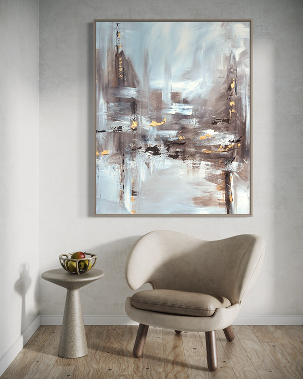 Reflections II Luxury Stretched Canvas Painting