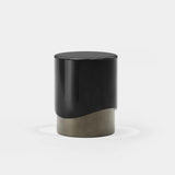 Iris Two Tone Luxury Side Table, alternative angle