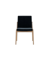 Laskasas Jayne Dining Chair in Vienna Deep Blue upholstery