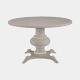Domus Dining Table in greige lacquer