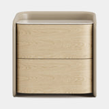 Jetclass Hive Bedside Table, shown in a lighter finish