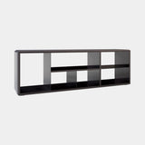 Knox Low Bookcase, angled view