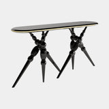 Spear Console Table, angled view