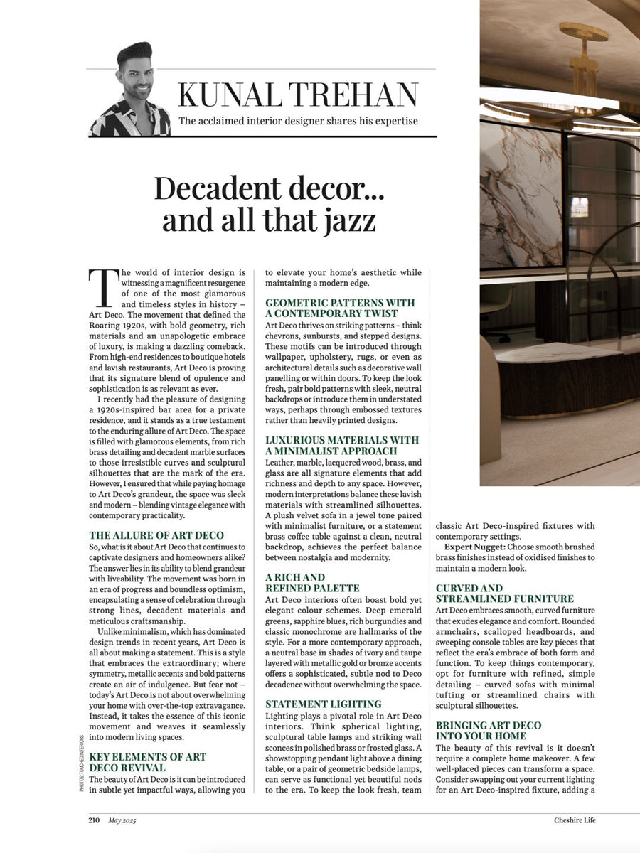 Decadent Decor and All That Jazz