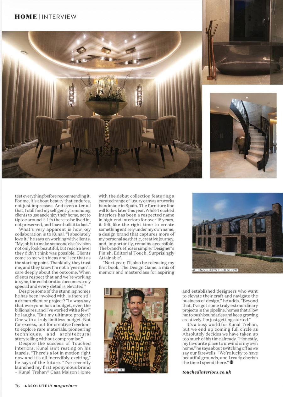At Home with Kunal Trehan