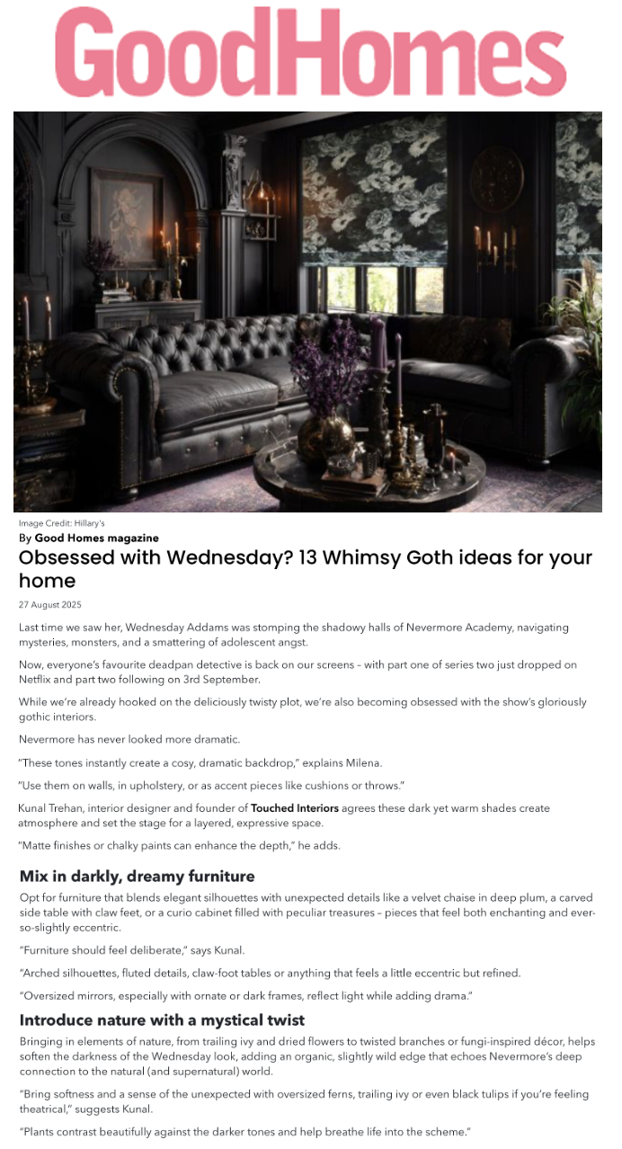 Obsessed with Wednesday? 13 Whimsy Goth Ideas
