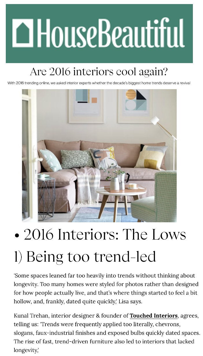 Are 2016 Interiors Cool Again?