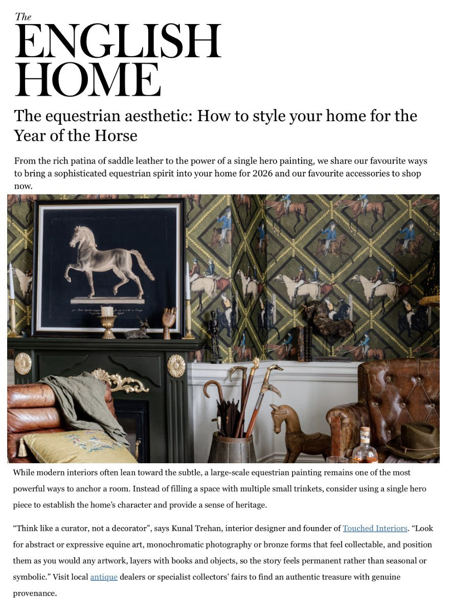 The Equestrian Aesthetic: Style Your Home for the Year of the Horse