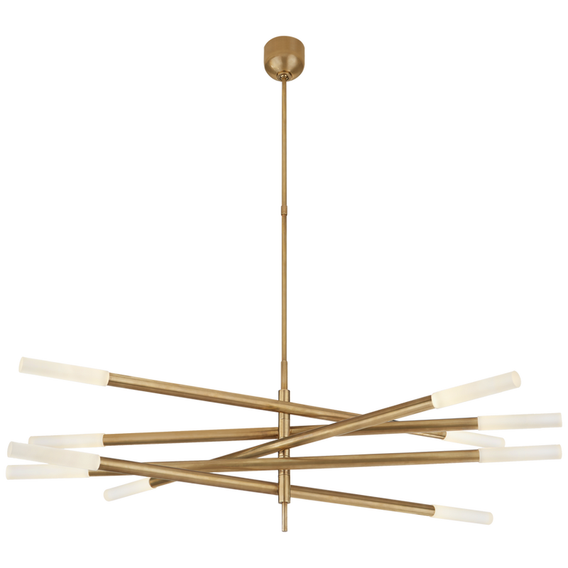 Kelly Wearstler Rousseau Grande Ten Light Articulating Chandelier