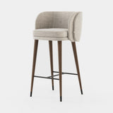 Laskasas Ambrose Bar Stool in Xangai Sand weave