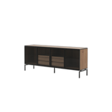 Laskasas Austen Sideboard in walnut veneer matte