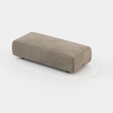 Laskasas Benner Bench in Xangai Taupe weave, third view