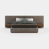 Laskasas Bonnie Bed in Vienna Khaki velvet, second view