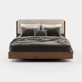 Laskasas Bruny Bed in Xangai White weave, second view