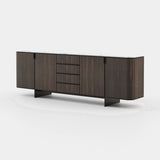 Laskasas Dean Sideboard in Smoked Eucalyptus Veneer Matte