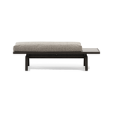Laskasas Devon Bench — Xangai Sand — Front