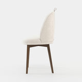 Laskasas Dublin Chair in Xangai White weave, third view