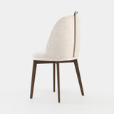 Laskasas Dublin Chair in Xangai White weave, fourth view