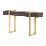Laskasas Evelyn Console Table — Walnut Veneer Matte