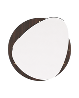 Laskasas Frank Mirror — Smoked Eucalyptus — transparent background