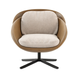 Laskasas George Armchair - Brown