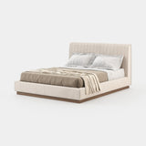 Laskasas Harry Bed in Xangai White weave
