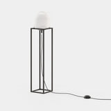 Laskasas Jones Floor Lamp in Textured Black Iron, second view