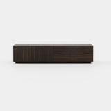 Laskasas Kairos TV Cabinet in Smoked Eucalyptus Veneer Matte, second view