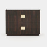 Laskasas Lady Chest of Drawers in Smoked Eucalyptus Veneer Matte, second view