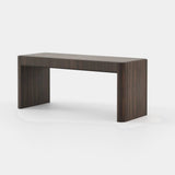 Laskasas Larson Desk in Smoked Eucalyptus Veneer Matte