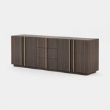 Laskasas Macau Sideboard in Smoked Eucalyptus Veneer Matte