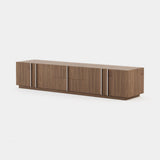 Laskasas Macau TV Cabinet in Walnut Veneer Matte