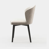 Laskasas Nelly Chair in Xangai White weave, third view