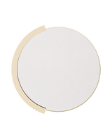Laskasas Phill Mirror — Gold — transparent background