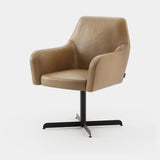 Laskasas Robson Chair in Seoul Camel leather