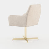 Laskasas Robson Chair in Xangai White weave, fourth view