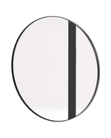Laskasas Rod Mirror — Black — transparent background