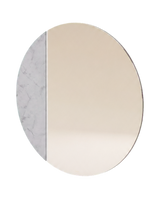Laskasas Rosane Mirror — Beige Marble — transparent background