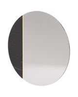 Laskasas Rosane Mirror — Nero Marble — transparent background