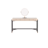 Laskasas Rosie Dressing Table in Beige, view 2, transparent background