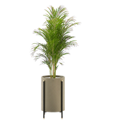 Laskasas Rosie Flower Pot — Ø50 x 85cm — Beige Grey