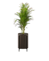 Laskasas Rosie Flower Pot — Ø50 x 85cm — Smoked Eucalyptus