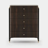Laskasas Rosie Tallboy in Smoked Eucalyptus Veneer Matte, second view
